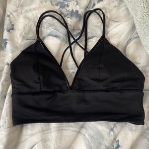 Lululemon Black Pushing Limits Bra